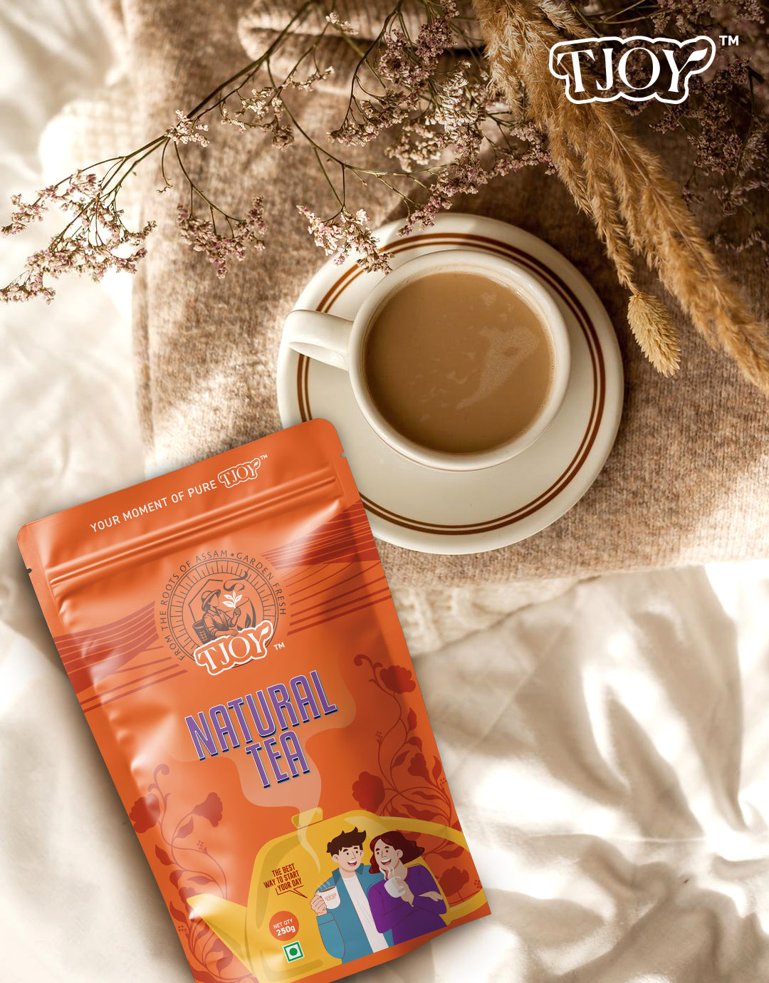 TJOY Garden-Fresh CTC Tea | 250gm