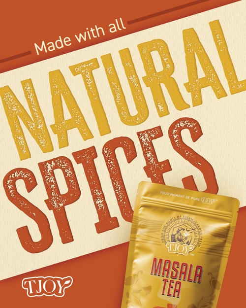 TJOY Garden-Fresh Masala Tea with Natural Spices